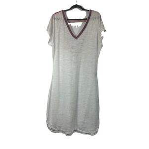 PITUSA Made In Peru Women's One Size Cotton Dress Lightweight Aztec Details